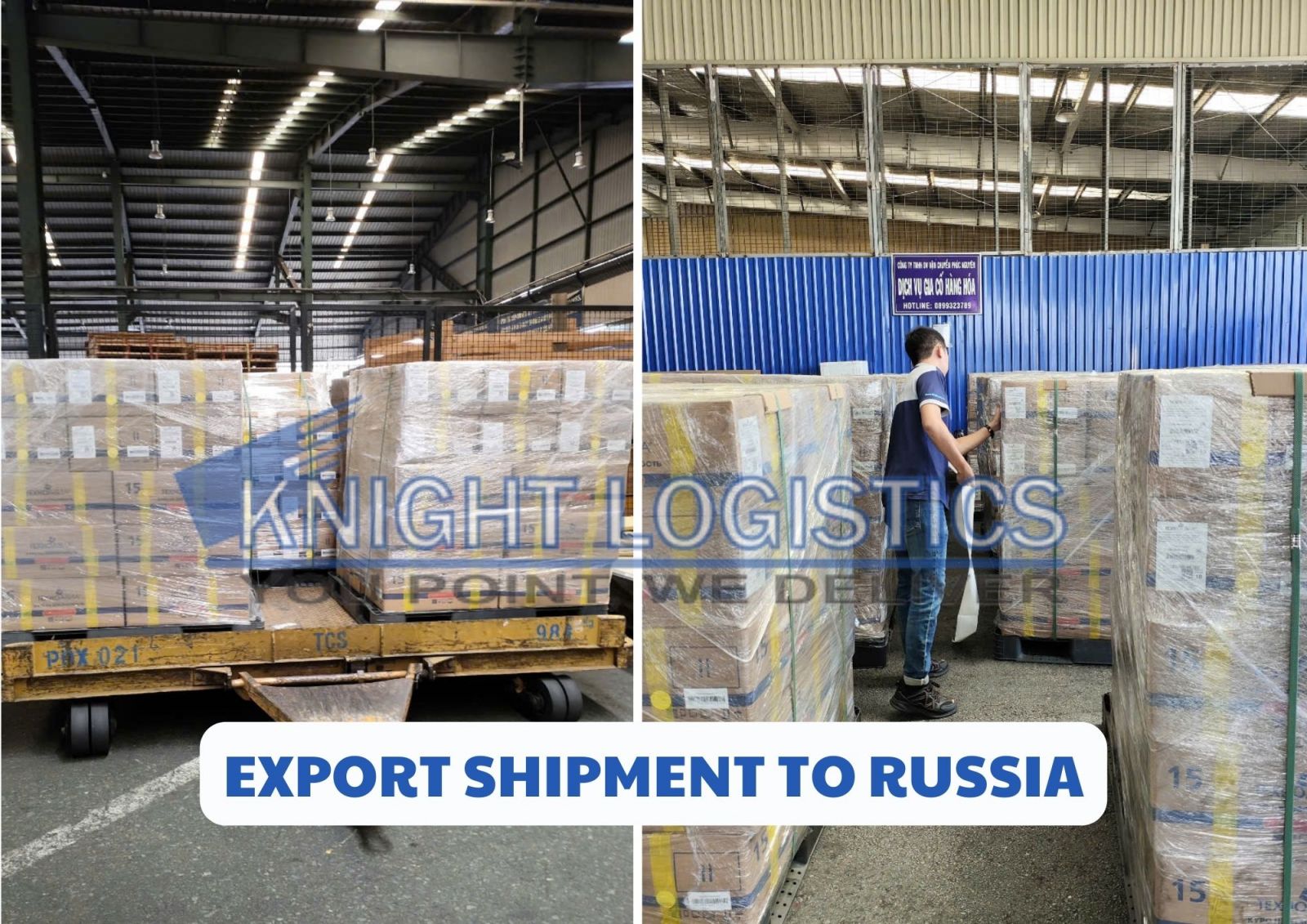 Export Shipment to Russia
