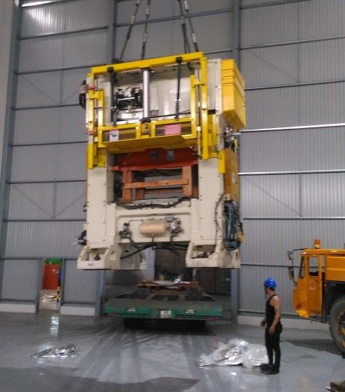 Lắp đặt nhà máy Baosteel Bình Dương