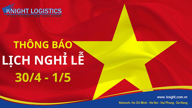 NGHỈ LỄ 30/4 - 1/5 NĂM 2024