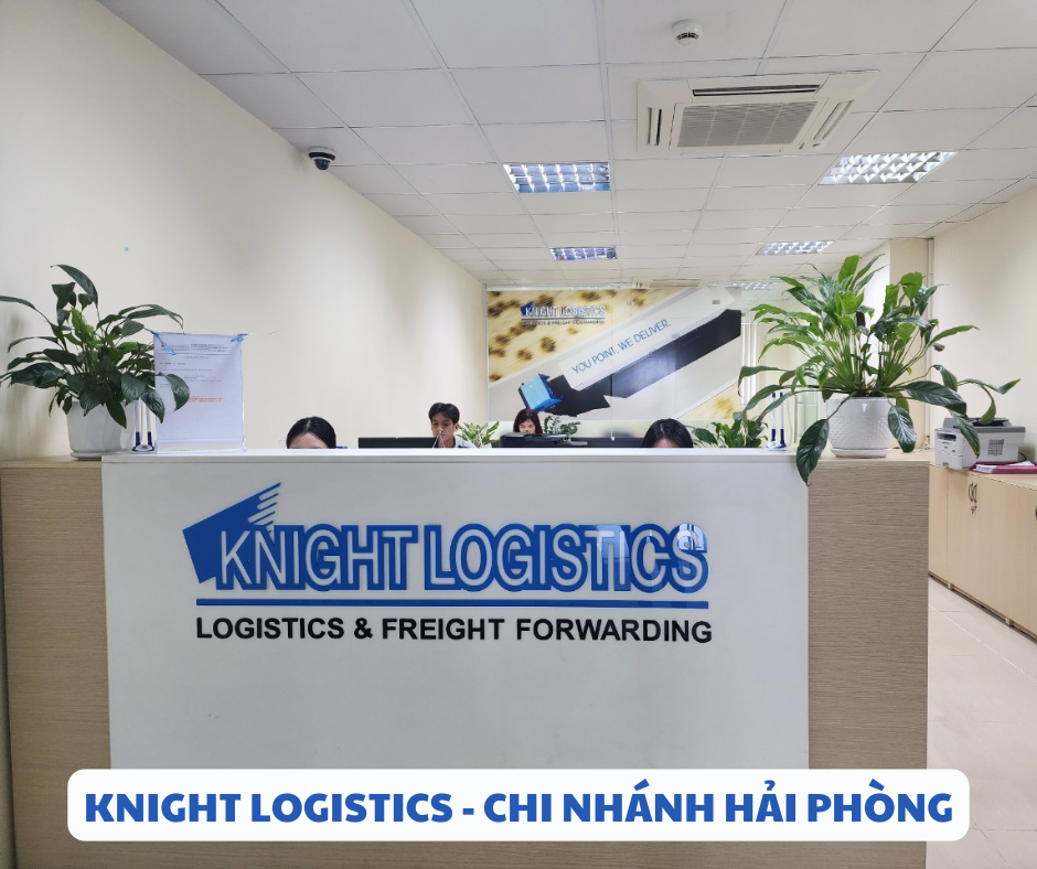 Hình ảnh chi nhán VP Hải Phòng Knight Logistics