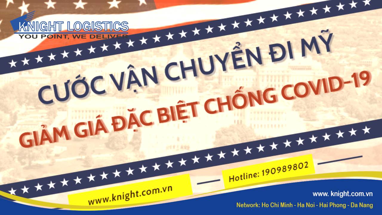 Giá cước vận chuyển đi Mỹ