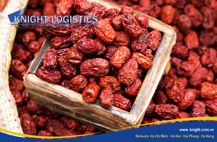 THỦ TỤC HẢI QUAN NHẬP KHẨU TÁO TÀU KHÔ