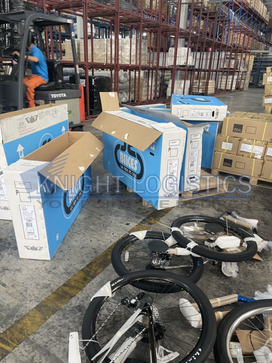 thủ tục nhập khẩu xe đạp