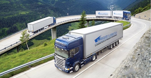 Vận chuyển hàng hóa bằng xe tải - Knight Logistics