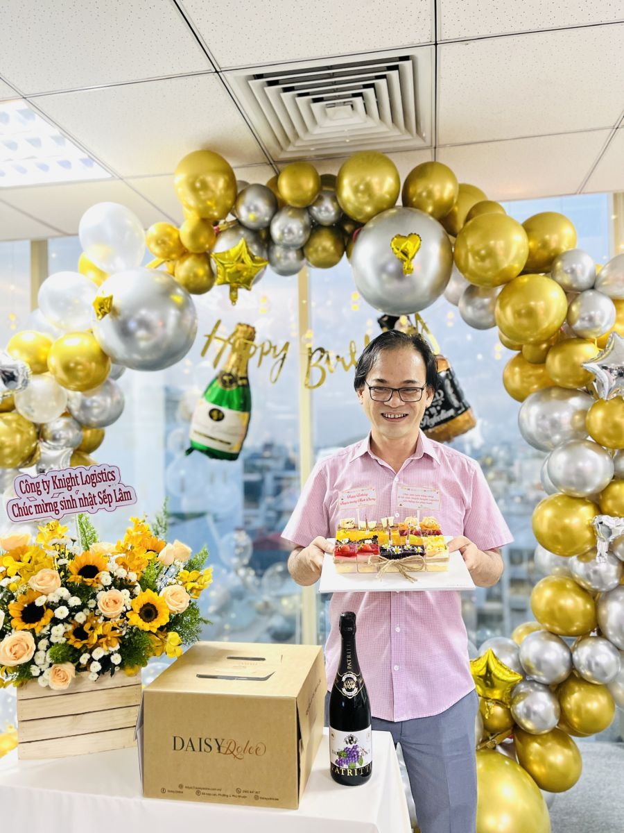 CHÚC MỪNG SINH NHẬT SẾP LÂM 8