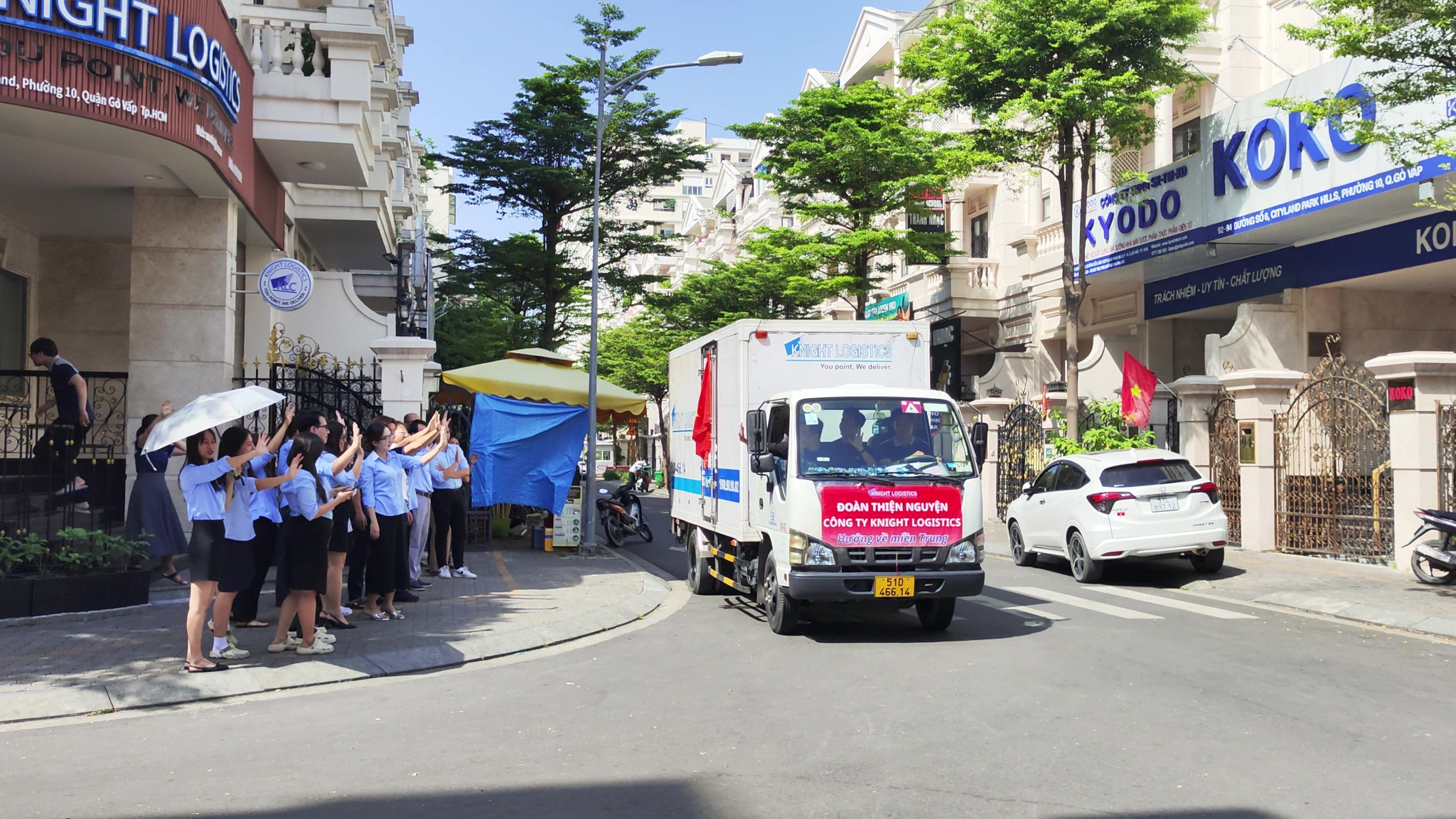  Knight Logistics – Chung tay vì Miền Trung.